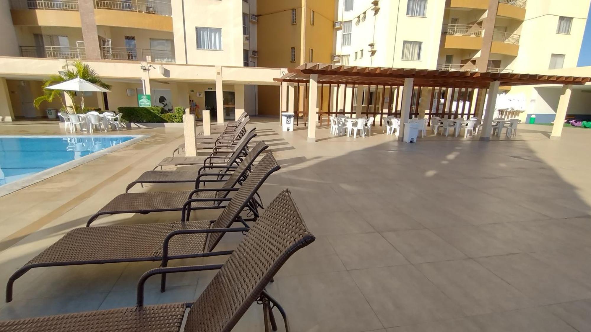 Prive Das Thermas II Caldas Novas - Achei Ferias - Com Roupa De Cama Екстер'єр фото